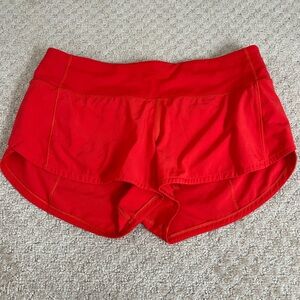 Lululemon speed up shorts
